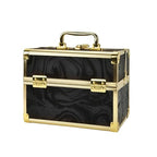 Makeup Train Case (Black Gold ARBS)