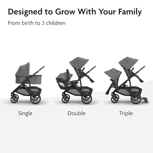 Vista V3 Convertible Single (Vista V3 Stroller / Jake (Charcoal))