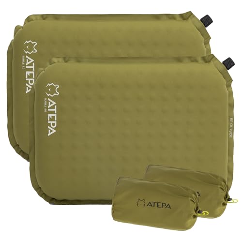 Inflatable Seat Cushion (2 Pack - Olive)