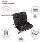 7272 Energie Expandable Hardside Luggage with Spinner Wheels and TSA Lock (Checked-Large 27-Inch / White)