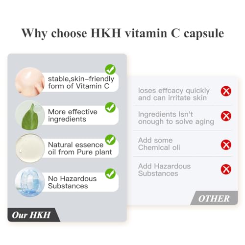 Vitamin C Serum Capsules for Face