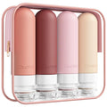 Travel Bottles for Toiletries (Red Rock)