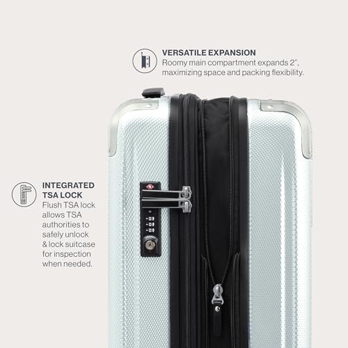 Pathways 3 Hardside Luggage Set (3 Piece Set (21/25/28) / Cloud Grey)