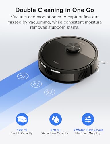Q7 L5 Robot Vacuum and Mop Combo (Black01)