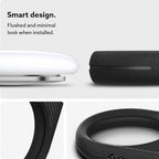 Caseology by Spigen for AirTag Keychain Case (Matte Black)
