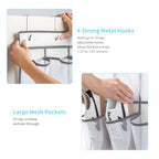 Over the Door Shoe Organizer (White - 40 Pockets)
