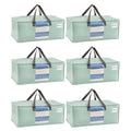Heavy Duty Moving Bags (Shiny Light Green / 6 Pack)