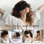 Sleep Mask with Bluetooth Headphone (Black(3d))
