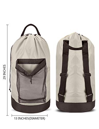 Backpack Laundry Bag (Khaki)