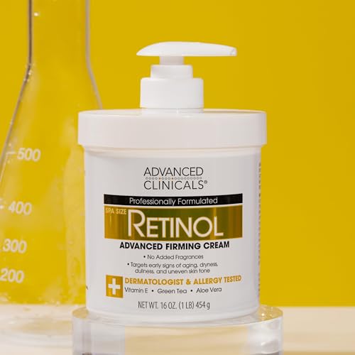 Retinol Body Lotion & Face Moisturizer (1 - Retinol Firming Cream / 16 Ounce (Pack of 2))