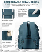 Travel Backpack Carry On for Women Man Gym Backpack with Laptop Compartment Mochila de Viaje Teacher Personal Item Backpacks Airplane Accessories Must Haves Peacock Blue (20l / Peacock Blue)