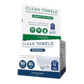 Clean Towels XL® Original 50 Ct + Sensitive Skin 10ct Travel Pack Duo (Sensitive Skin Discovery Kit)