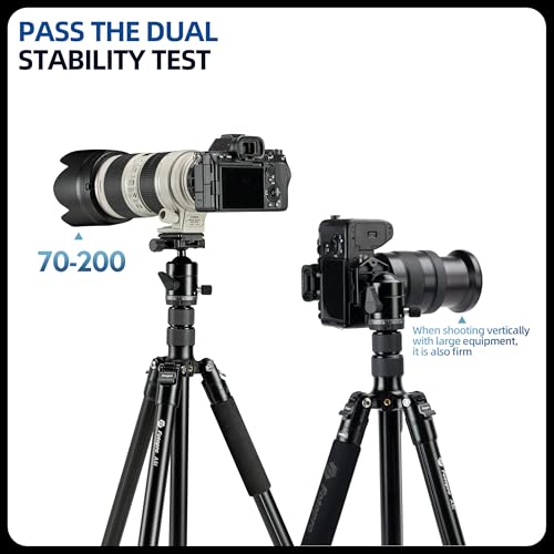 73" Camera Tripod (BLUE / 73 INCH)