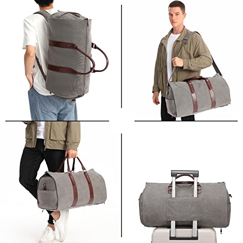 Carry On Garment Backpack (Grey-backpack)