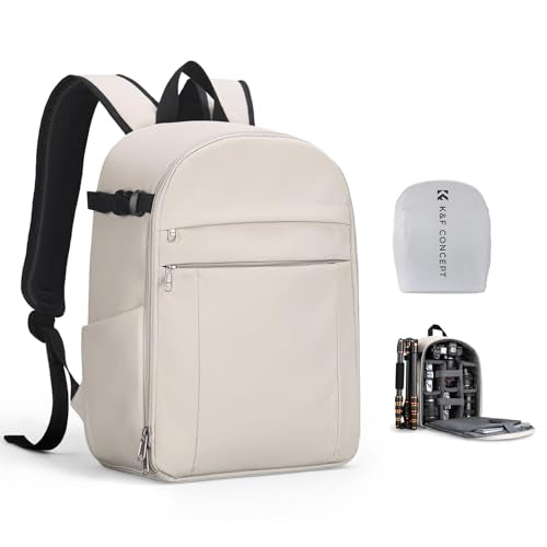 Camera Backpack (08-beige&black)