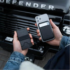 Aluminum Cardholder Wallet for Men (Brushed Black)