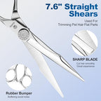 Luxury Dog Grooming Scissors Set (Masterpiece 5 in 1)
