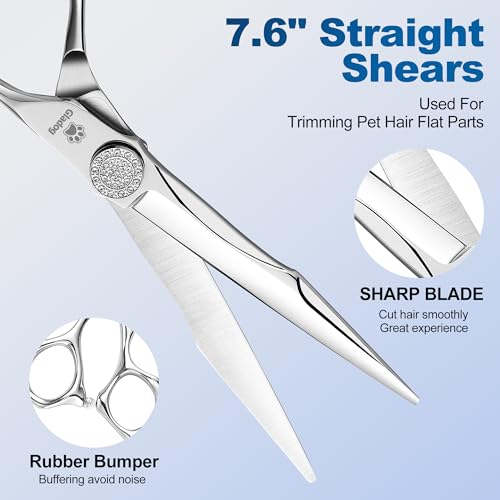 Luxury Dog Grooming Scissors Set (Masterpiece 5 in 1)