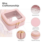 Small Clear Makeup Bag (Pink / Mini Trend)