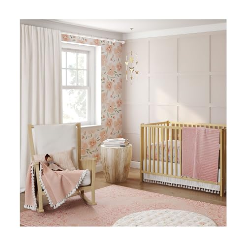 Floral Crib Sheets (Pink Floral)