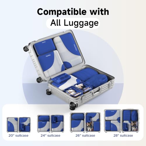 Packing Cubes for Travel (18 Klein Blue)