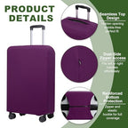 Luggage Cover (Purple / 24-25 inch)