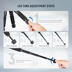Mini Desk Camera Tripod with Cell Phone Holder