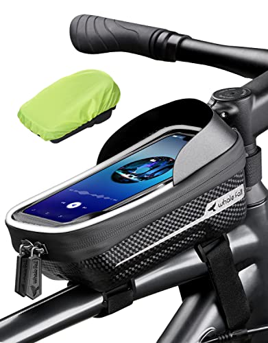 Bike Frame Bag (Black - Reflective Strip)