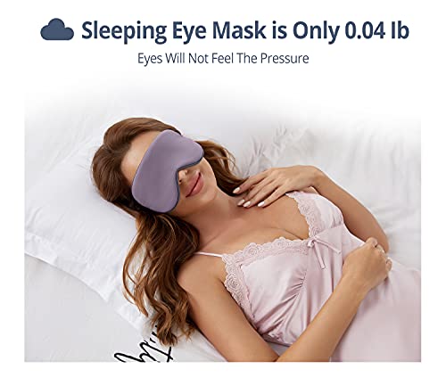 Sleeping Mask 2 Pack (Purple/Pink + White/Orange)