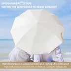 Folding Umbrella Anti (Moonlight White)