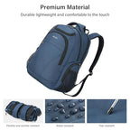 Travel Backpack For Men Laptop Backpack Women Business Carry On Backpack Airline Approved Fits 16.5 Inch Laptop Bag Work Backpack (Blue)