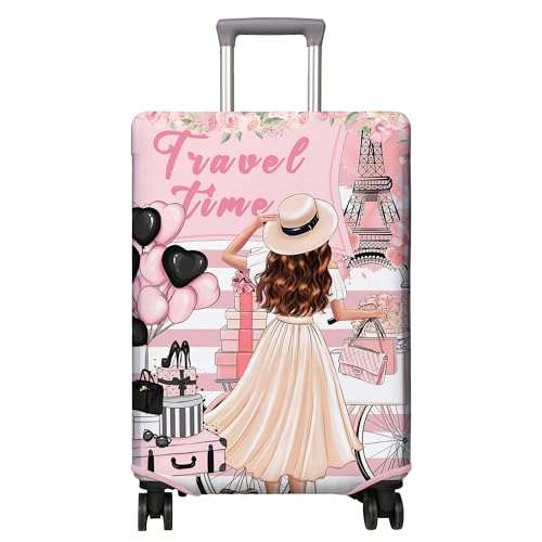 Travel Luggage Cover Suitcase Protector Fits 18 (D-2 / XL(29-32in))