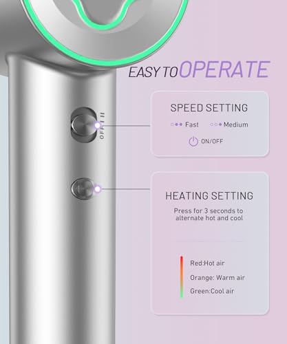 High Speed Ionic Hair Dryer (Silver)
