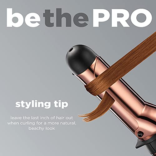 INFINITIPRO BY CONAIR Rose Gold Titanium 1 1 (Black / 1 1/2-Inch)