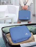 USB Cable Organizer Bag (Blue / Large)