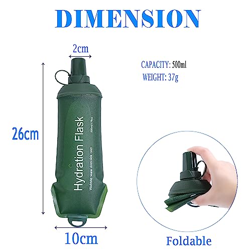 500ML Soft Flask (Military Green-500ml)