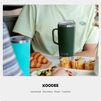 Travel Coffee Mug with Lid (teal-A / 20 Ounces)