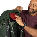 Talon 33L Men's Lightweight Hiking Backpack (33L - Standard Fit / Black/Coal Grey)