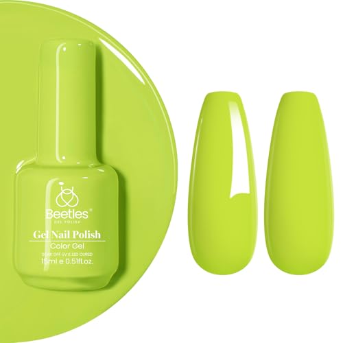 Beetles Green Gel Nail Polish (H - Creme Green | Fresh Greenery)