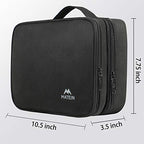 Electronics Organizer Travel Case (Antique Black / Medium)