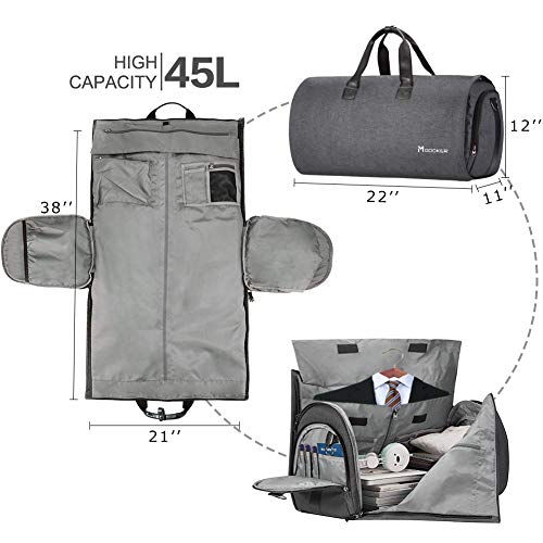 Garment Bags for Travel (Black)