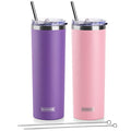 20 oz Skinny Tumbler (Purple/Pink / 12 Ounces)