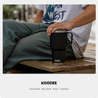30 oz Tumbler with Lid and Straw (black-A / 30 Ounces)