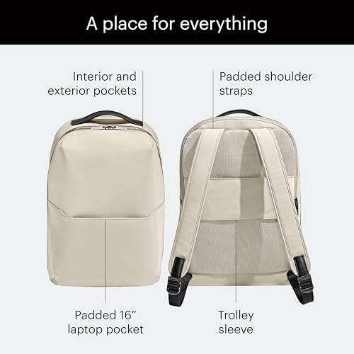 The Everywhere Zip Backpack (Salt White)