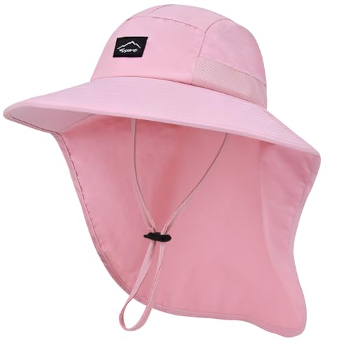 Outdoor Sun Hat for Men Women (1pack-pink)