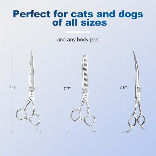 Luxury Dog Grooming Scissors Set (Masterpiece 5 in 1)