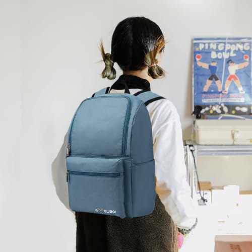 Casual Daypacks Superbreak Backpack 14 inch Laptop Backpack for Women & Men Fits Tourism Business (Steelblue)
