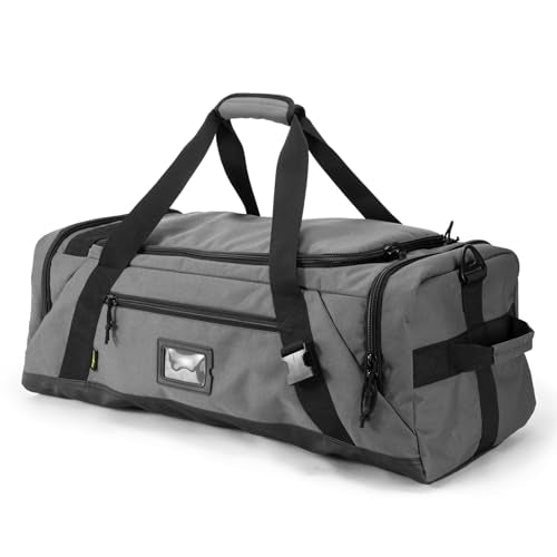 90L Large Duffle Bag (Grey / 90L)