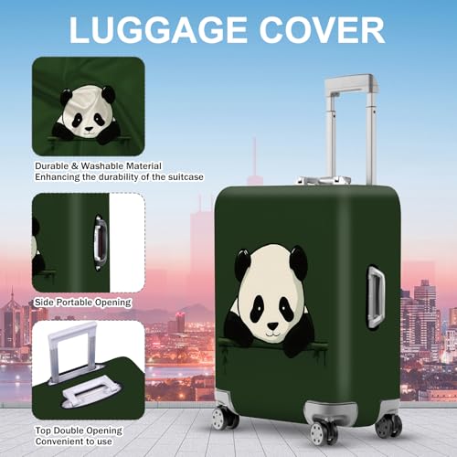 Panda Luggage Cover (#41 / M(fits 24-26Inch suitcase))