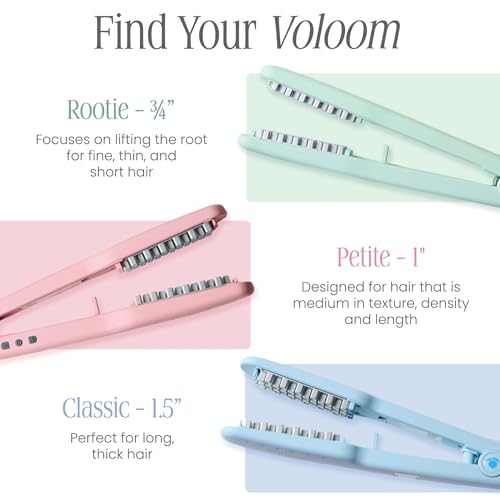 Rootie 3 4” Professional Hair Volumizing Iron (3/4" - Rootie)